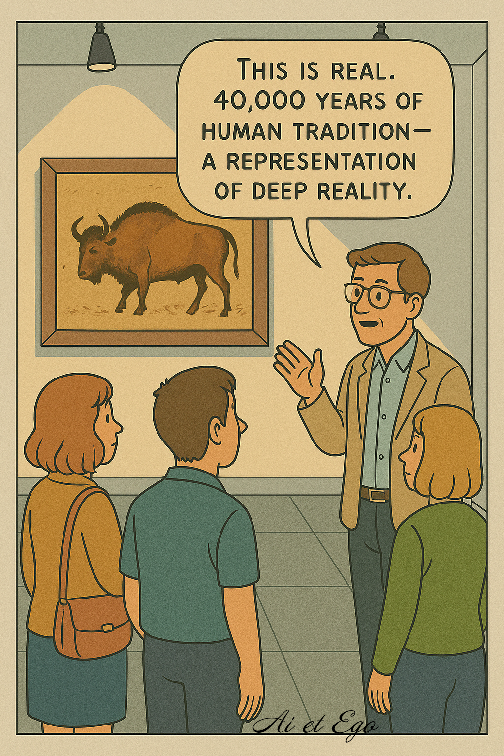 Today the representation is scanned, catalogued, dissolved into data