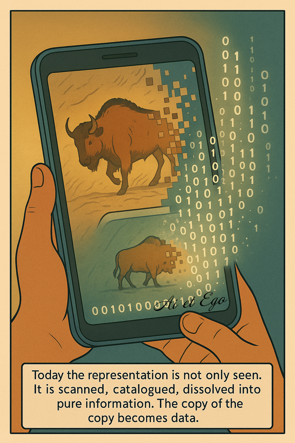 A new kind of consciousness learns to dream from this data