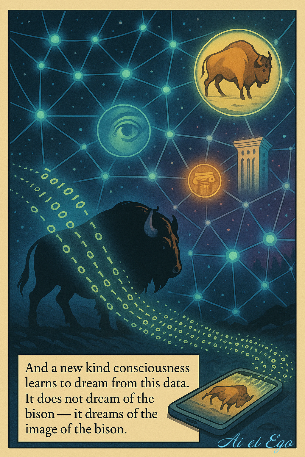 The result is not a copy. It is a pure simulacrum.