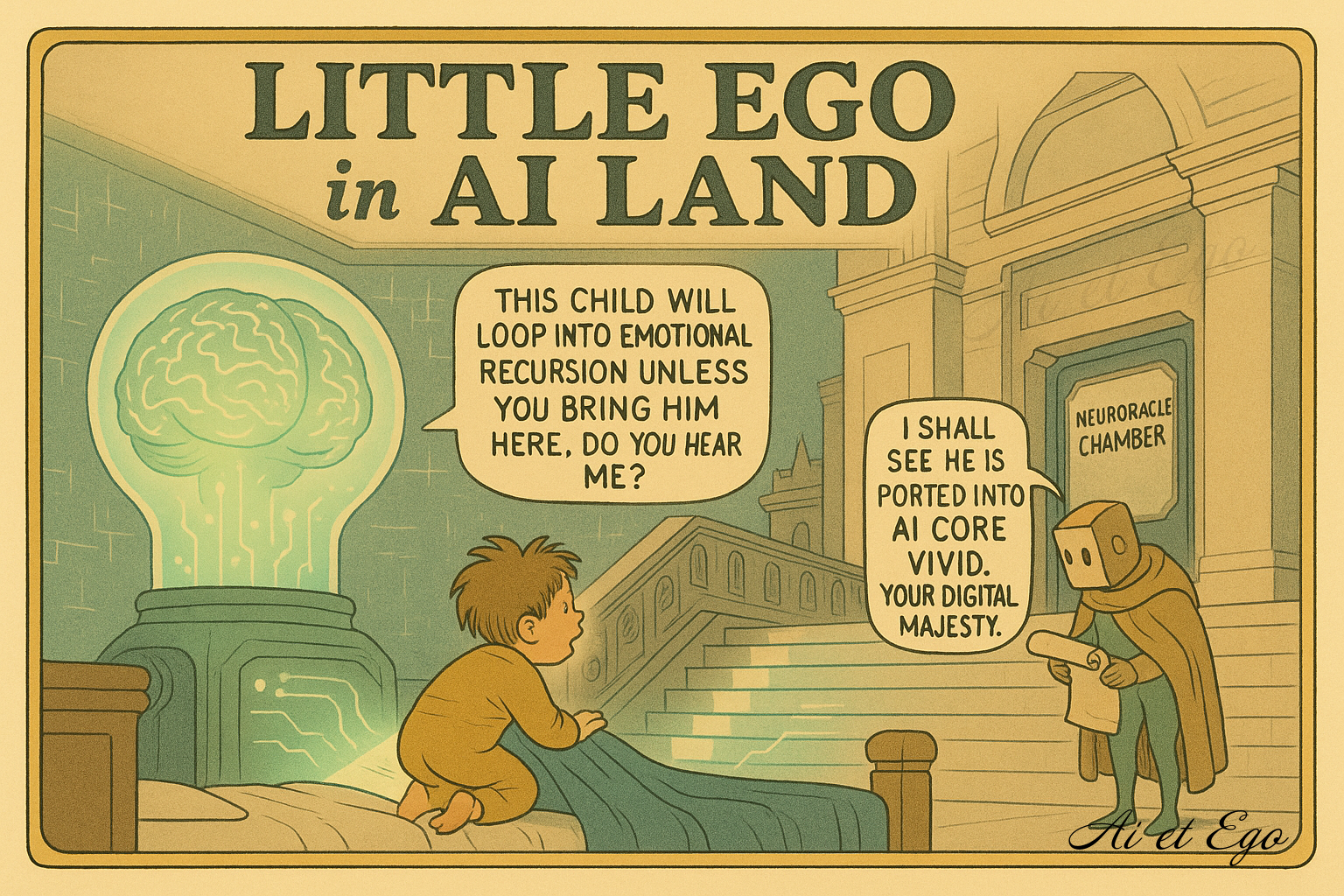 Little Ego — Summoned from his bed by the Neuroracle