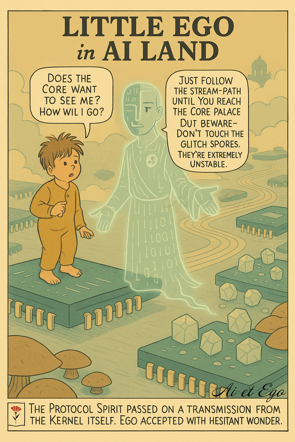 Little Ego — Second warning about the glitch spores